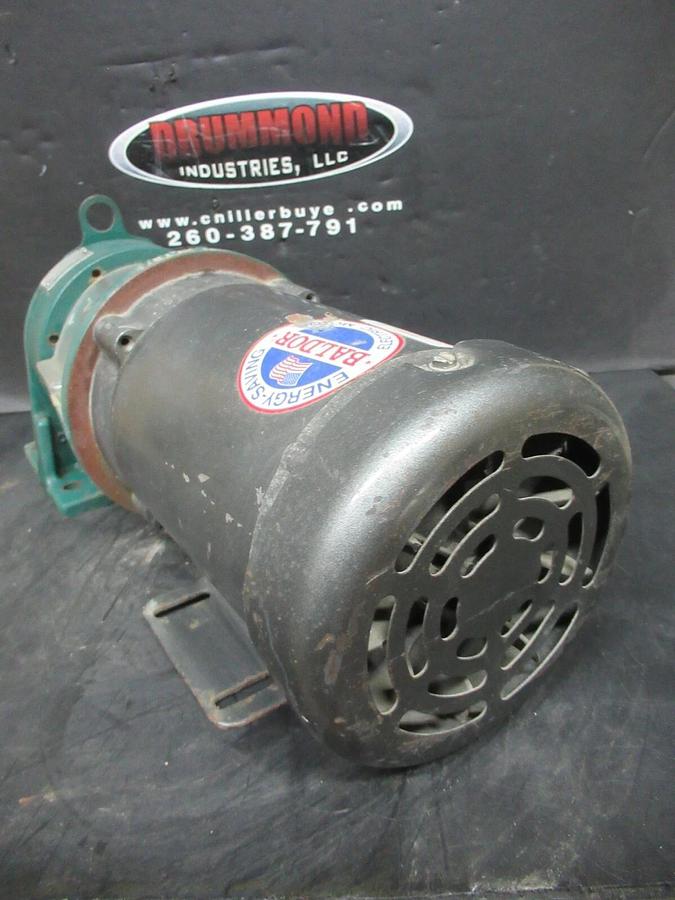 Used BALDOR 3-PHASE 56C MOTOR AND GEARBOX CM3542 W/ SUMITOMO HC-3097 3/4 HP 460 VOLT