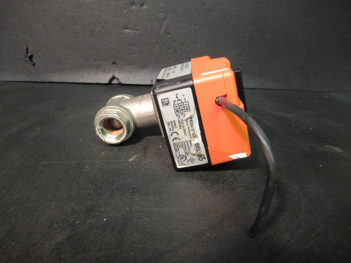 Used BELIMO FLOATING NON-SPRING RETURN ACTUATOR TR24-3 24 VAC 1 WATT 600 PSI
