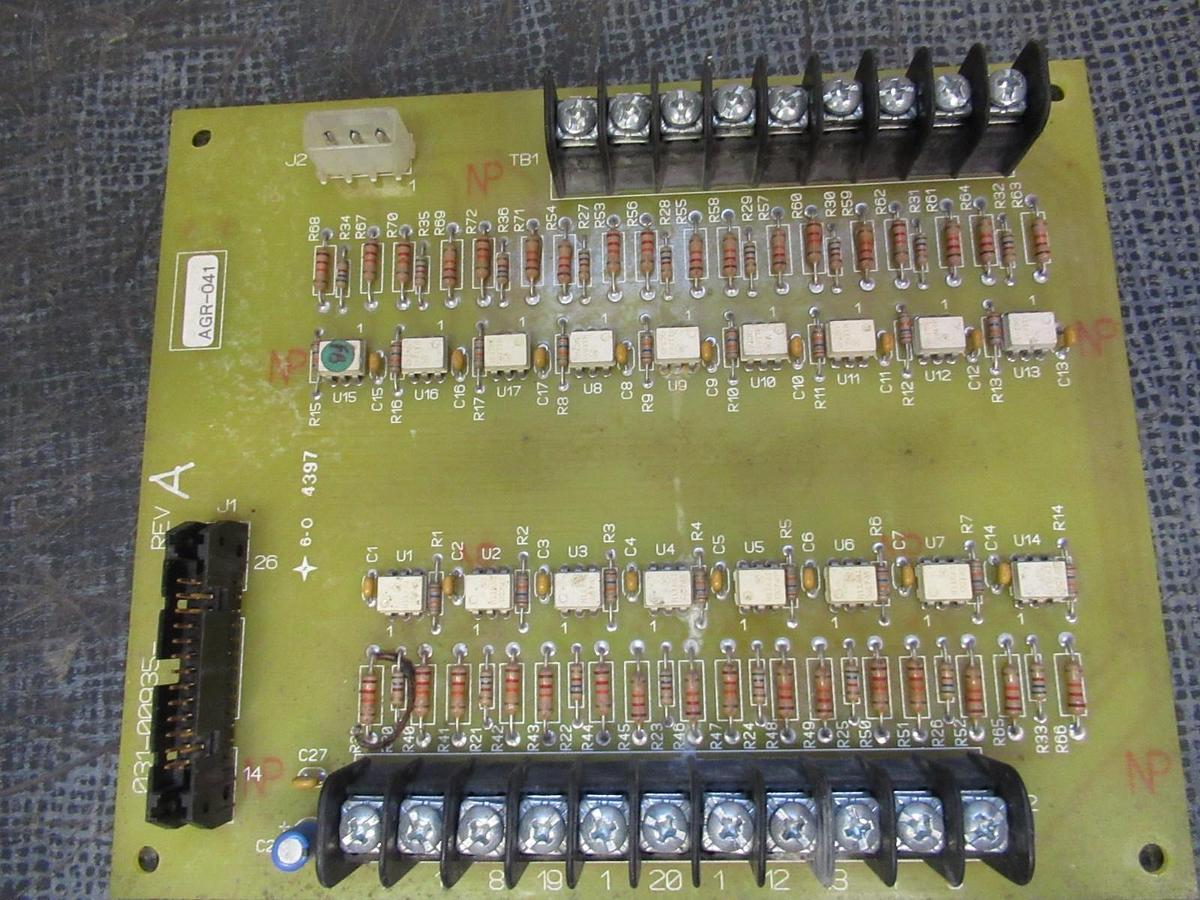 Used YORK DIGITAL INPUT CONTROL BOARD / INTERFACE 031-00935 REV A **WARRANTY**