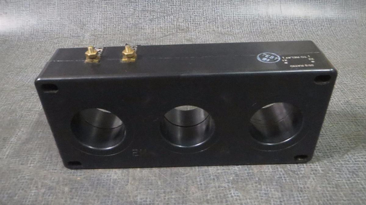 Used WESTINGHOUSE GROUND FAULT SENSOR (1) 50:5A / 50-400 Hz / 600 V MODEL: 2149A32H05