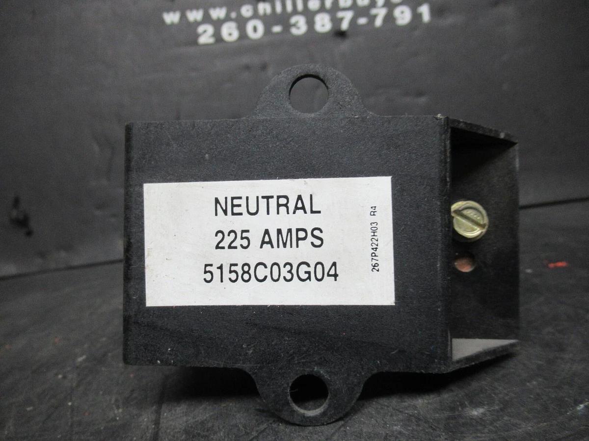 Used WESTINGHOUSE NEUTRAL BAR END PIECE 5158C03G04 225 AMP