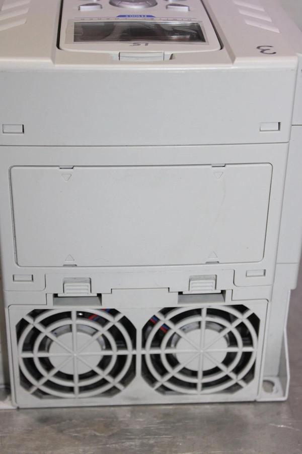 Used LS ELECTRIC VARIABLE SPEED DRIVE LSLV0075H100-4COFN(PLUS) 480V 17.5A 3-PHASE