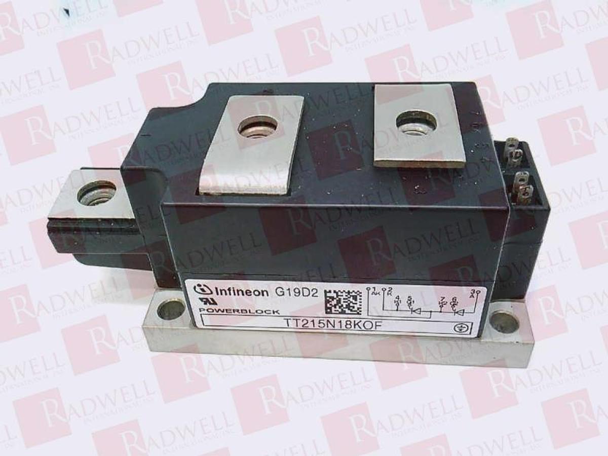 Used LOT OF 2 EUPEC IGBT POWERBLOCK TD500N12K0F 15LO **WARRANTY INCLUDED**