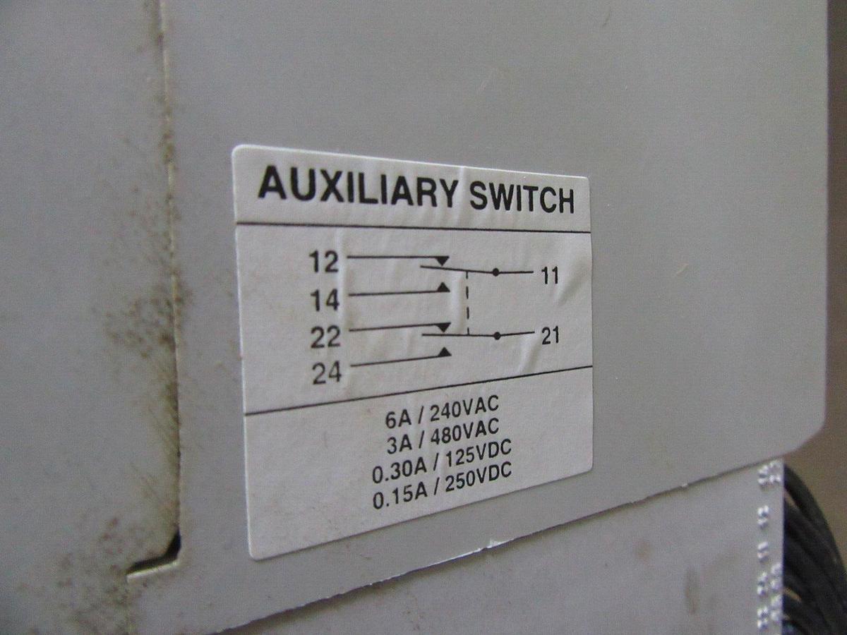 Used ABB CIRCUIT BREAKER SACE S7 S7H 1000 AMP 600 VAC W/ AUXILIARY SWITCH & SHUNT