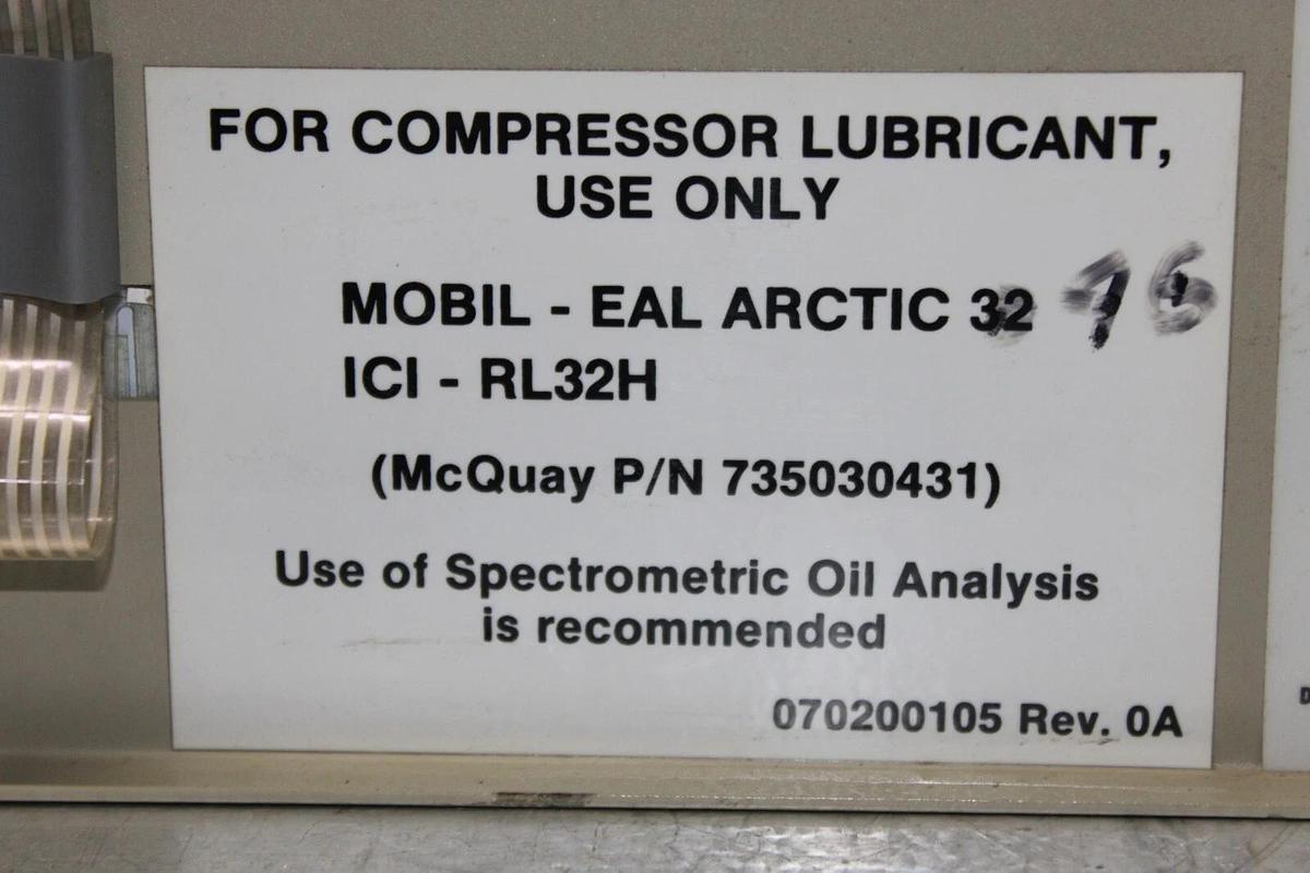 Used MCQUAY MICROTECH CONTROL PANEL 070200105 REV. 0A 735030431 **WARRANTY**