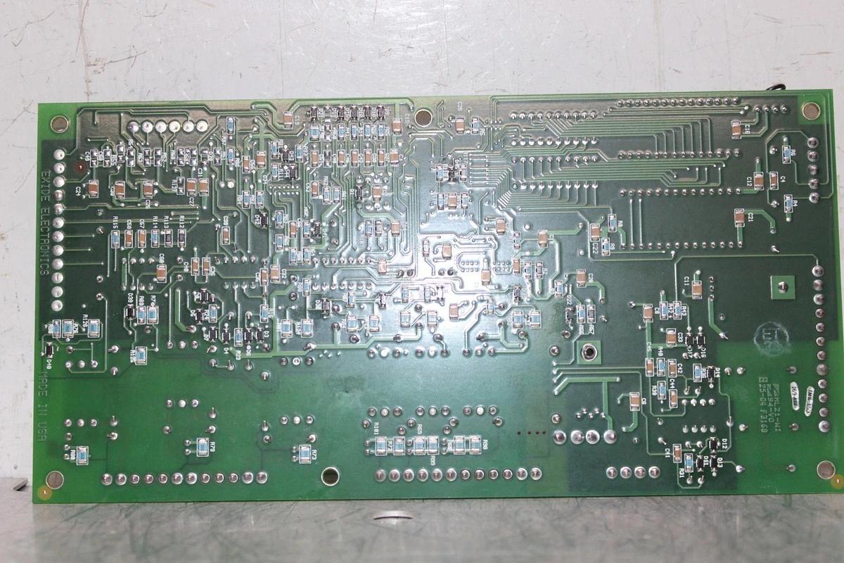 Used EXIDE RECTIFIER CONTROL CIRCUIT BOARD 101073074-001 REV. E01 *WARRANTY*