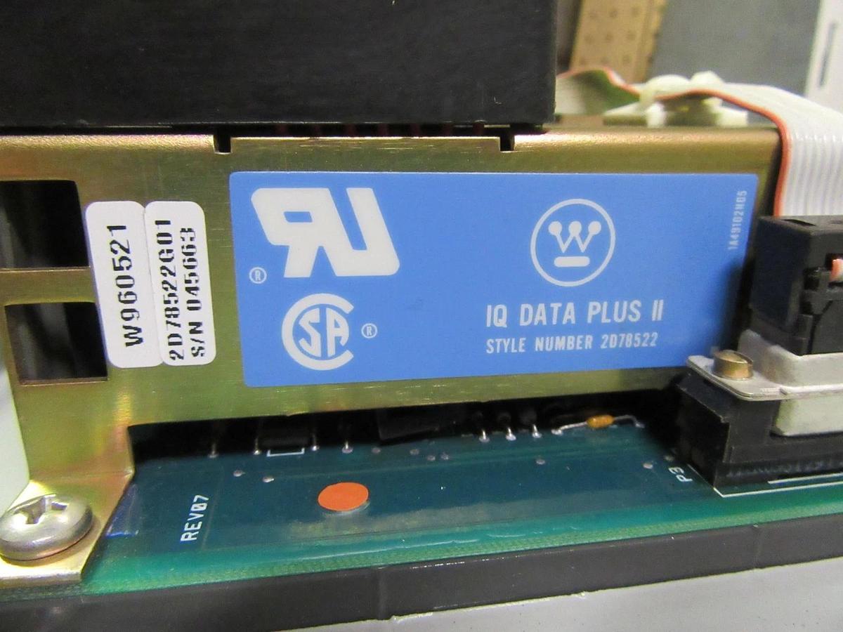 Used WESTINGHOUSE 3-PHASE MONITOR 2100 MCC BUCKET 12" W/ 2D78522 DIGITAL METER