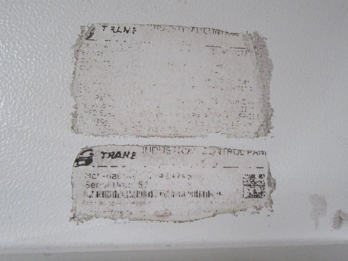 Used TR200 30 HP / 22 KW TRANE VFD DRIVE 92 AMP 200 - 240 VAC 3 PH 131L0742 0-590 HZ