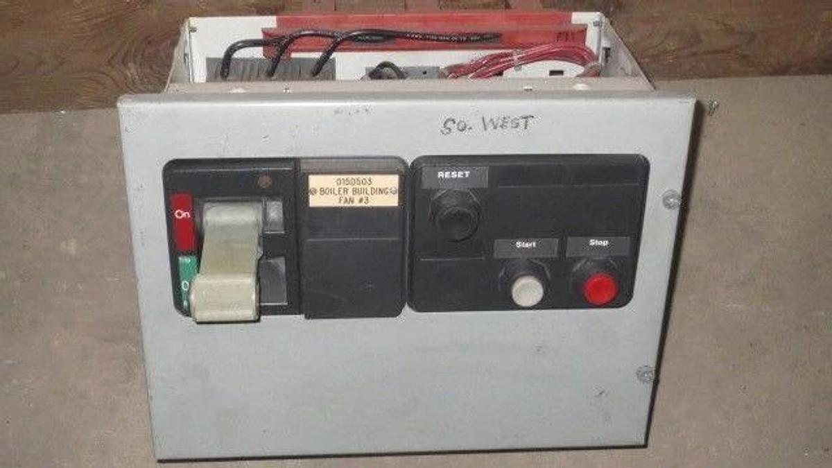 Used WESTINGHOUSE FREEDOM 2100 12" STARTER MCC BUCKET NEMA 1 **WARRANTY INCLUDED!**