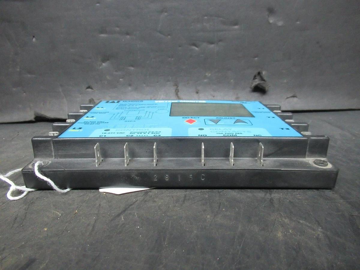 Used WAGNER DELUXE THREE PHASE VOLTAGE MONITOR DTP-3 90-600 VAC 10 AMP