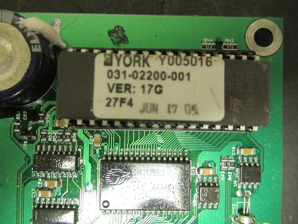 Used YORK MICRO GATEWAY CIRCUIT BOARD 031-02039-001 **WARRANTY INCLUDED**