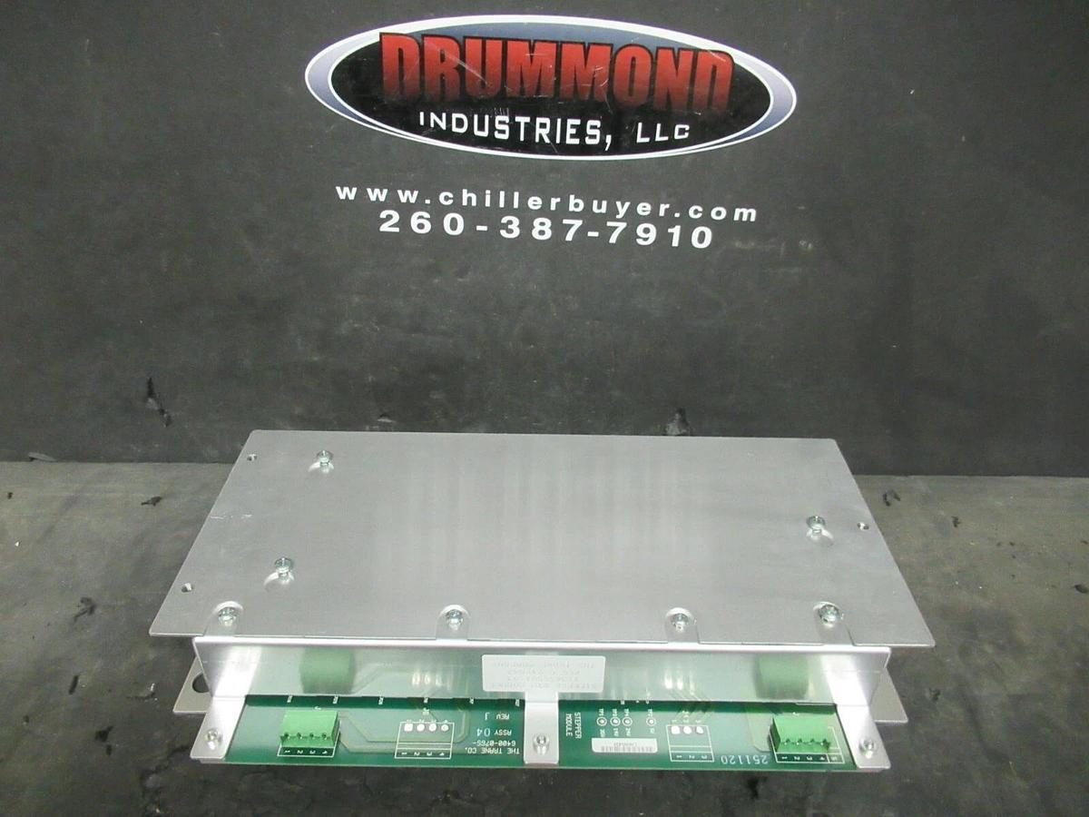 Used TRANE CHILLER STEPPER RTH MODULE X13650501-03 REV C 6400-0765 REV J ASSY 04