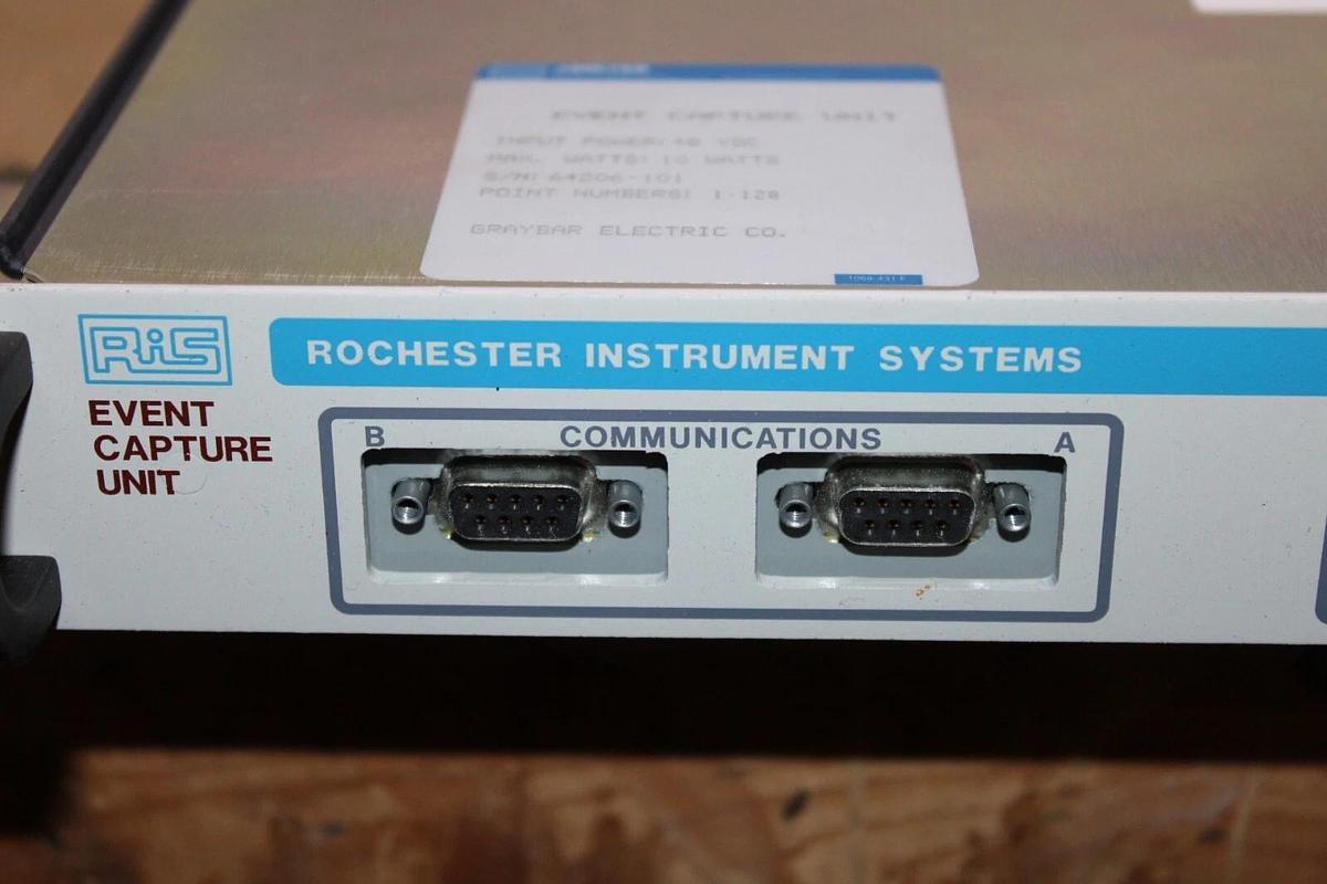 Used RIS AMETEK EVENT CAPTURE CARD ISM-LPS 48 VDC 10 WATT **WARRANTY INCLUDED**