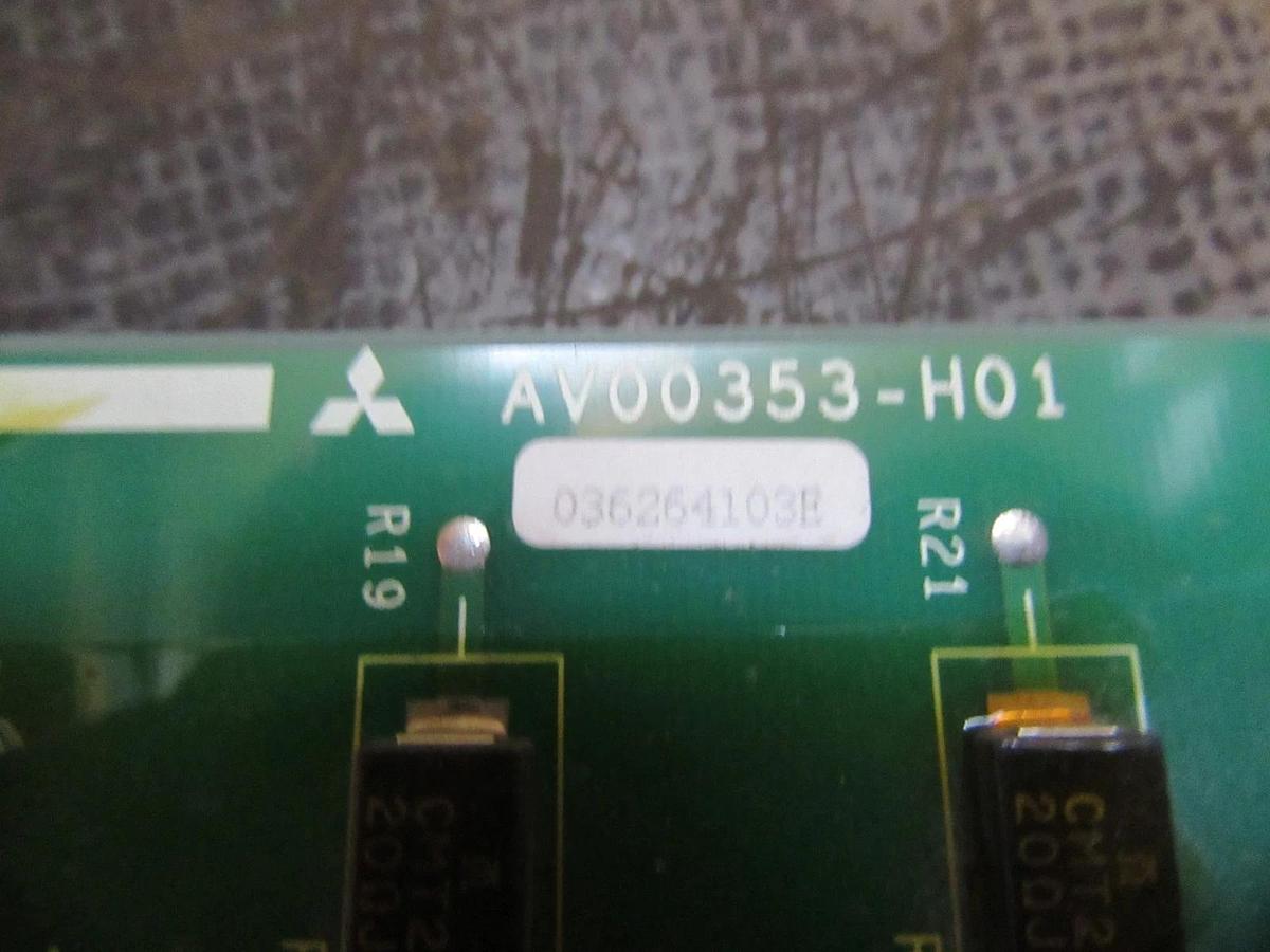 Used MITSUBISHI CIRCUIT BOARD AV00353-H01 GPDR-U 036264103E **WARRANTY INCLUDED**
