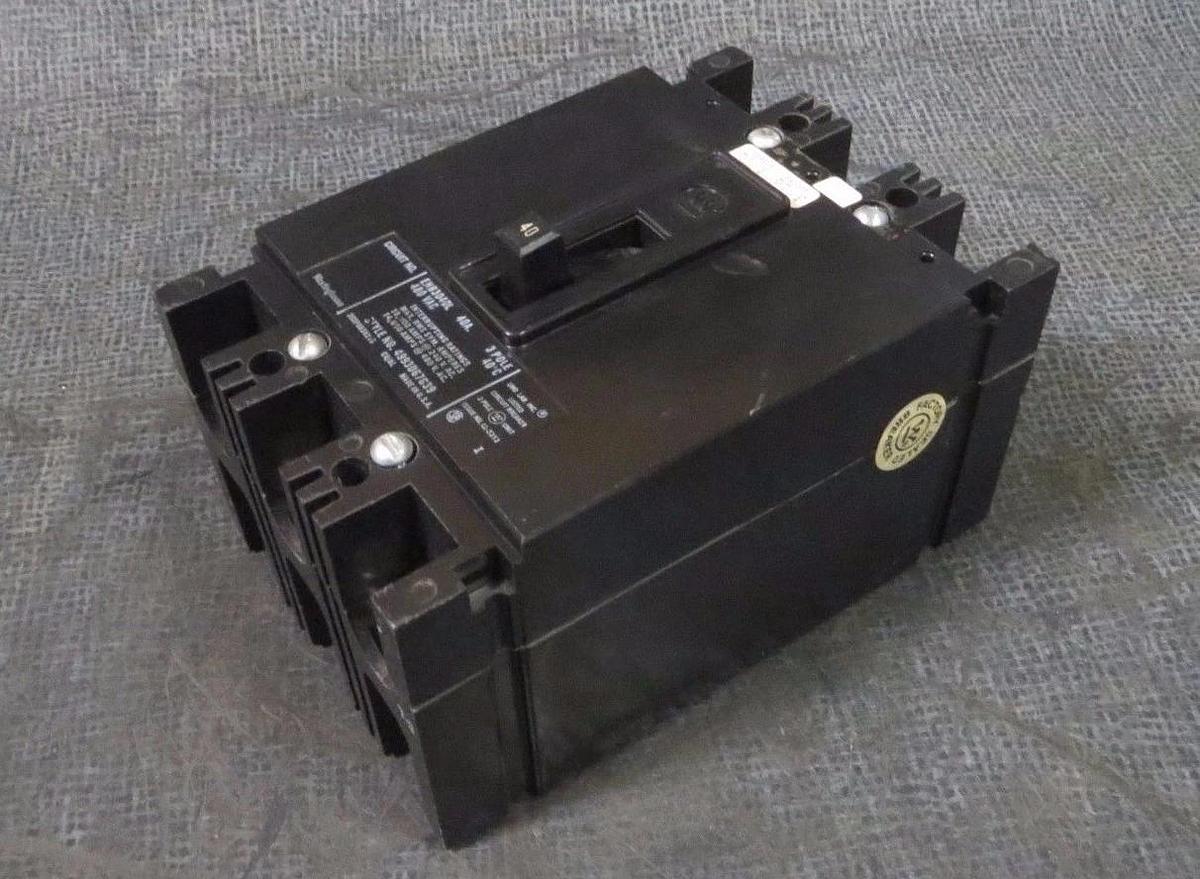 Used WESTINGHOUSE CIRCUIT BREAKER 40 AMP 480 VAC 3 POLE  MODEL: EHB3040L *WARRANTY*