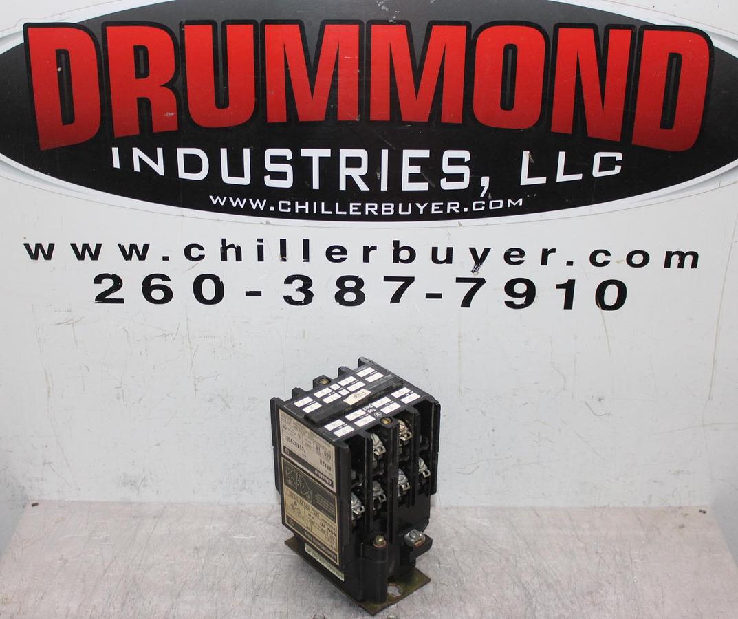 Used WESTINGHOUSE INDUSTRIAL CONTROL RELAY ARB4A 10 AMP 600 VAC W/ ARA20