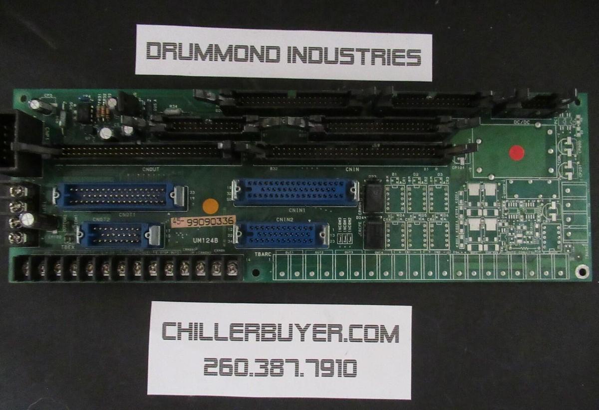 Used NACHI CIRCUIT BOARD UM124B 45-99090336 **30 DAY WARRANTY INCLUDED!**