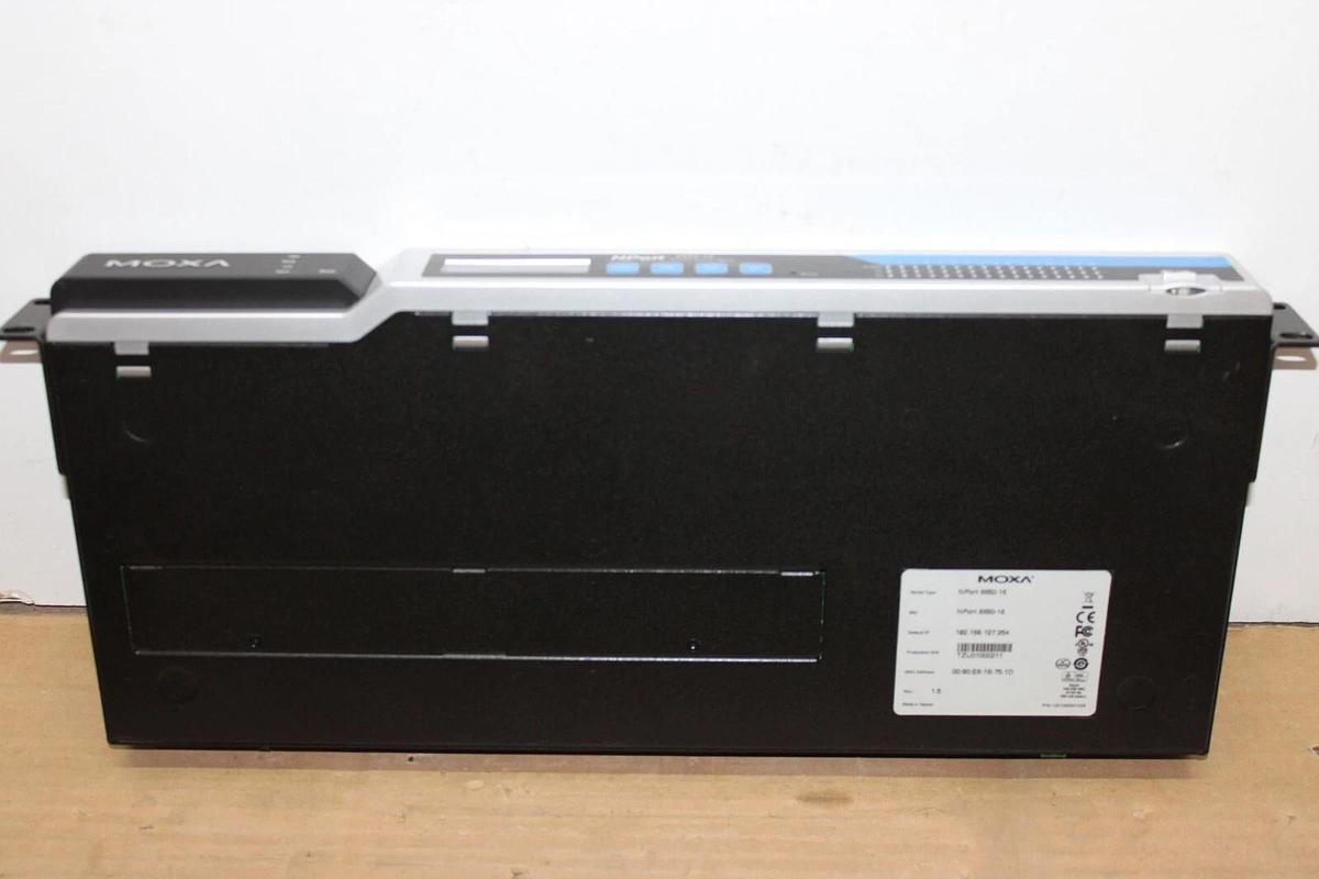 Used MOXA NPORT SECURE DEVICE SERVER NPORT 6650-16 REV. 1.5 16-PORT *WARRANTY*