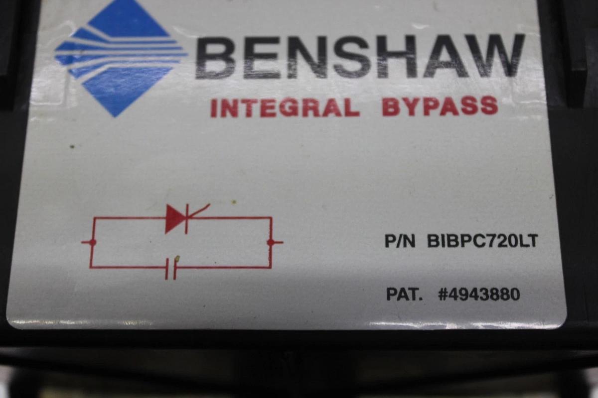 Used BENSHAW CONTACTOR INTEGRAL BYPASS BIBPC720LT **WARRANTY**