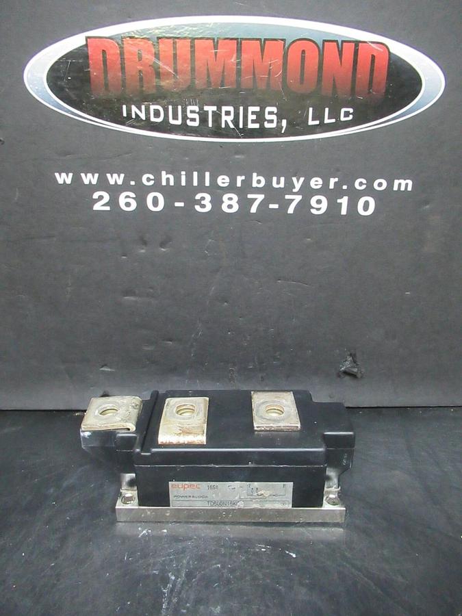 Used EUPEC 16S6 POWERBLOCK IGBT POWER MODULE TD500N16KOF *WARRANTY INCLUDED*