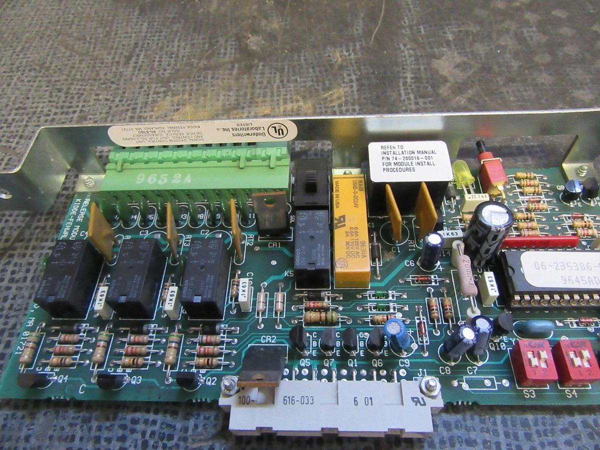 Used FENWAL RELEASE MODULE 74-200001-001 **WARRANTY INCLUDED**