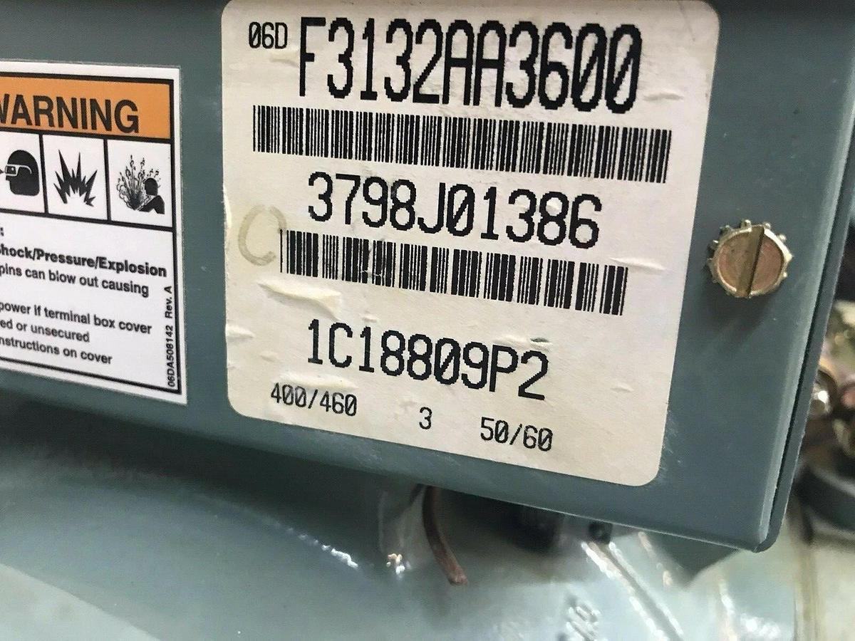 CARLYLE 06DF3132AA3600 CARRIER CHILLER SEMI-HERMETIC COMPRESSOR 460 06DF3132