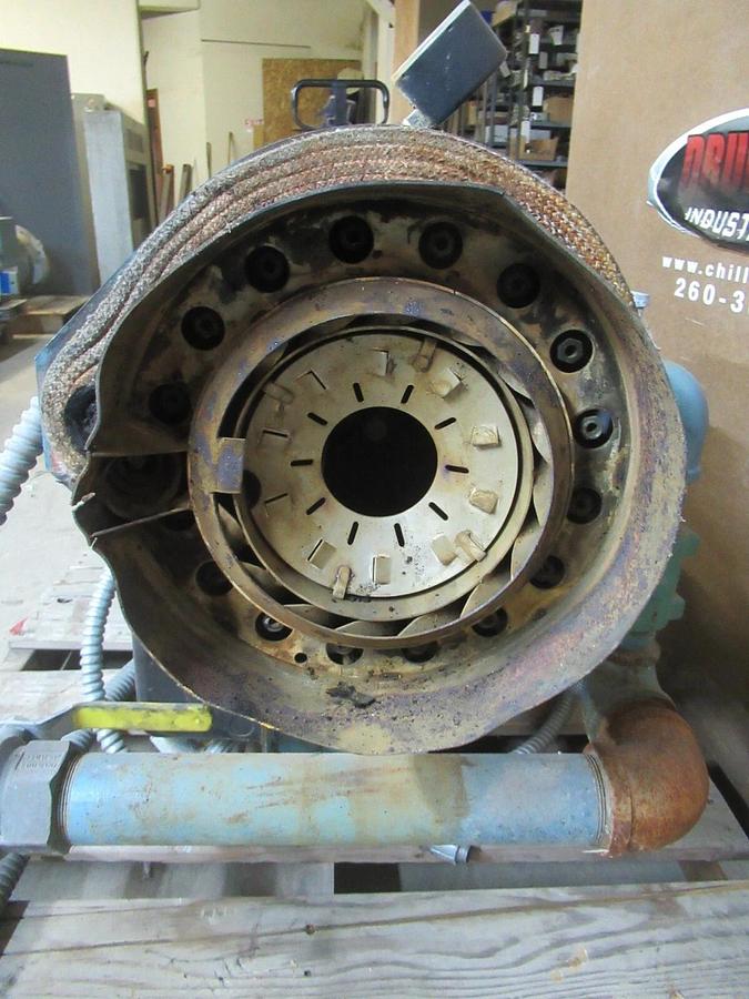 Used GORDON-PIATT NATURAL GAS BURNER TS10.9-G-20 2245 MBH 208 VOLT 6.2 AMP AN816046