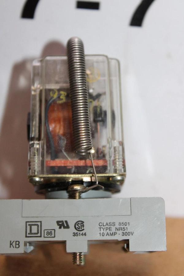 Used POTTER & BRUMFIELD RELAY KRP-11AY-120 120/240 VOLT 5 AMP *WARRANTY*