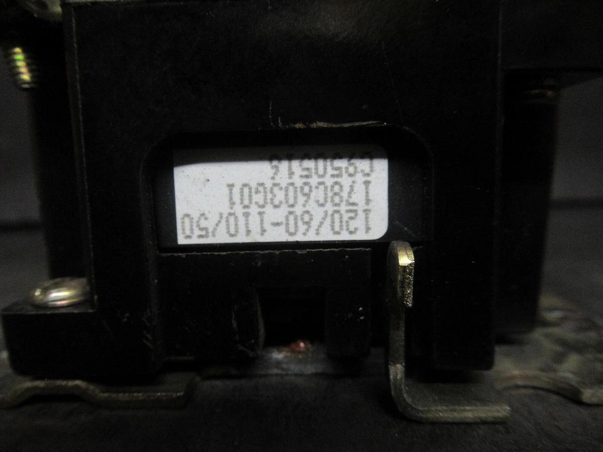 Used WESTINGHOUSE INDUSTRIAL CONTROL RELAY BF06F MODEL E 6-NC 60 AMP 120 VAC