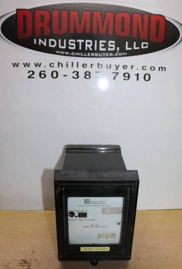 Used BASLER SOLID STATE PROTECTIVE / UNDER VOLTAGE RELAY BE1-27 **WARRANTY**