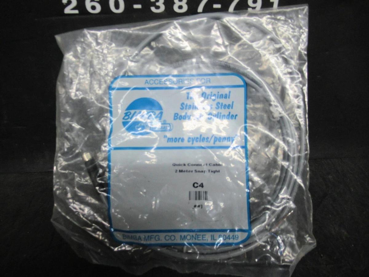 NEW IN BAG BIMBA C4 QUICK CONNECT CABLE 2 METER SNAP-TIGHT **WARRANTY INCLUDED**