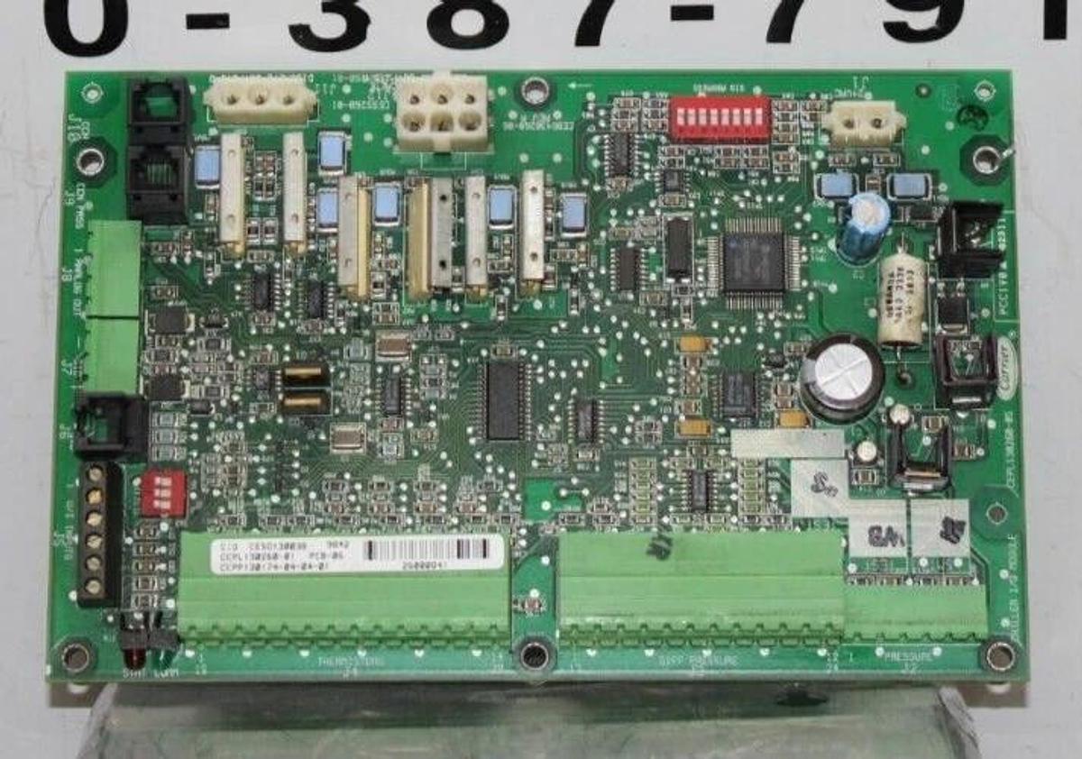 Used CARRIER CHILLER I/O CIRCUIT BOARD CEPL130260-05 CEBD430260-06 REV. A