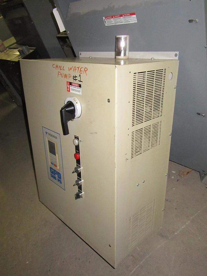 Used YASKAWA VARIABLE SPEED DRIVE C21-BA0VFP 460 VOLT 46 AMP 3-PHASE GPD506-BP