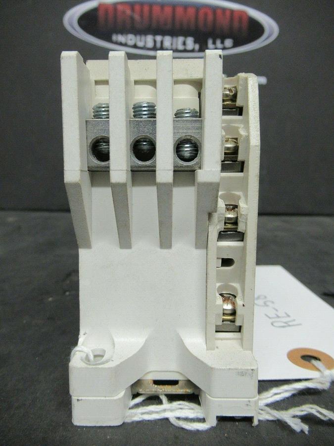 Used CUTLER HAMMER THERMAL OVERLOAD RELAY C306DN3 SER. B1 600 VAC W/ C306TB1 ADAPTER