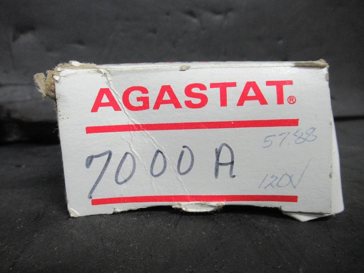 NEW SURPLUS AGASTAT TIME DELAY RELAY COIL 120 VOLT 7000A 5788 **WARRANTY**