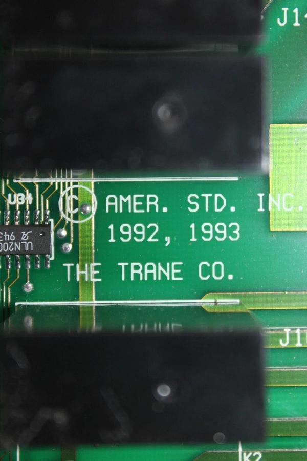 Used TRANE HVAC CONTROL CIRCUIT BOARD 6400-0752-01 REV. B 6400-0778-05-01 REV. N