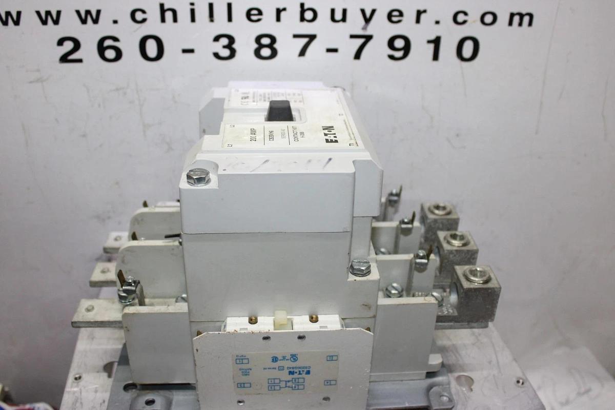 Used EATON CONTACTOR C825KN6 200 AMP 600 VOLT 3-PHASE COIL: 120V **WARRANTY**