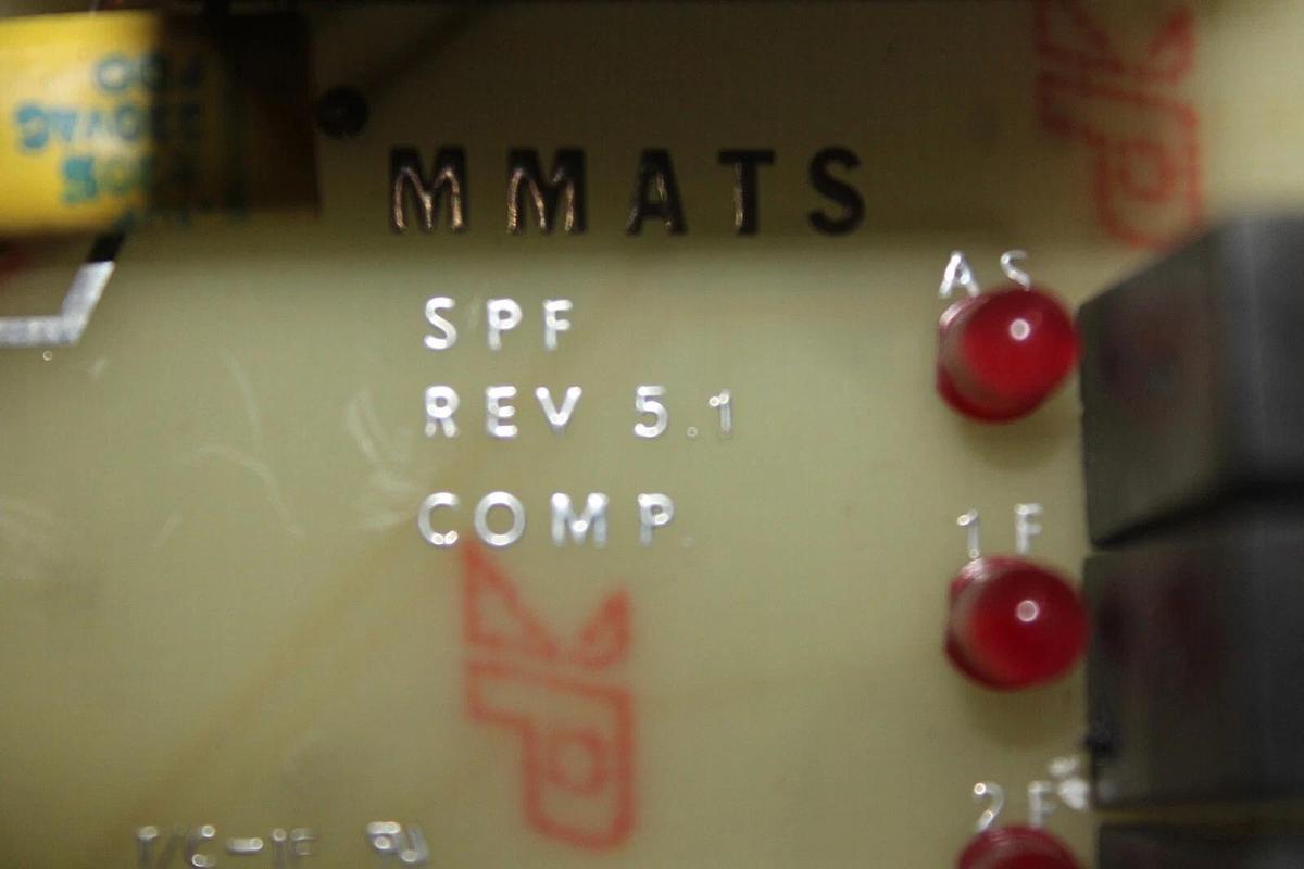 Used MMATS CIRCUIT BOARD SPF REV. 5.1 29-208 395 402 **WARRANTY INCLUDED**