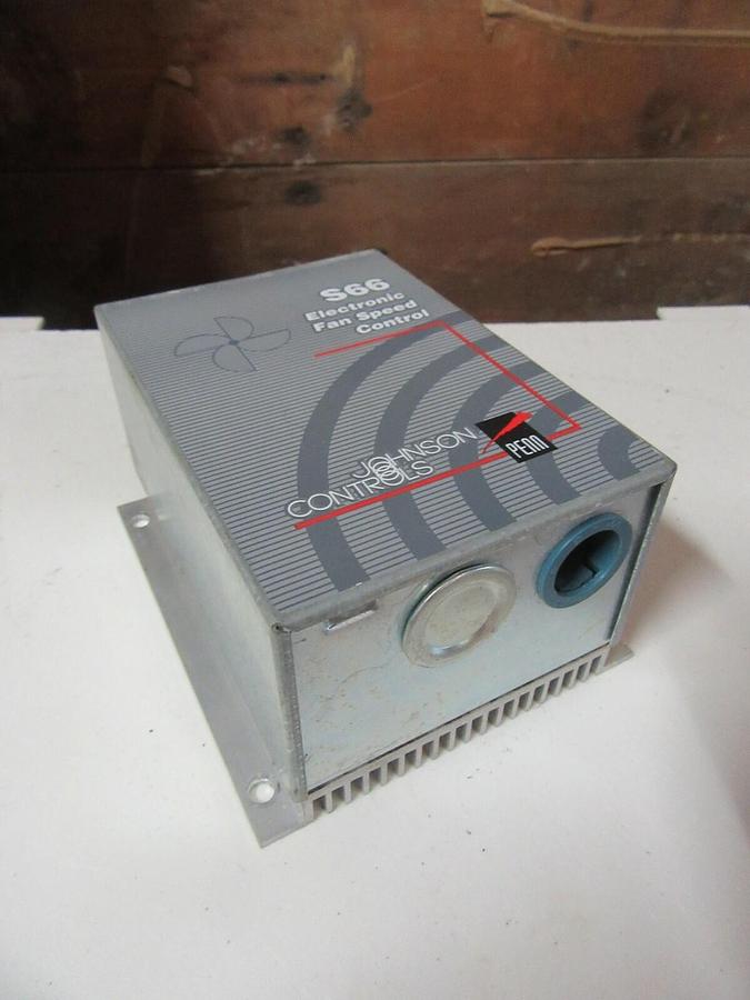 Used JOHNSON CONTROLS PENN ELECTRONIC FAN SPEED CONTROL DRIVE 208 / 480 MODEL S66DC-1