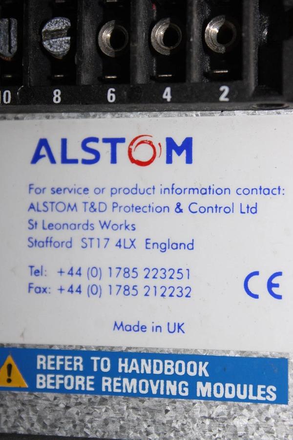 Used ALSTOM GENERATOR PROTECTION RELAY LGPG11101R44MEF 5 AMP 120 VAC **WARRANTY**