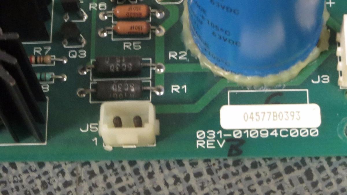 Used YORK CONTROL CARD CIRCUIT BOARD   MODEL/REV:  031-01094C000 **WARRANTY**