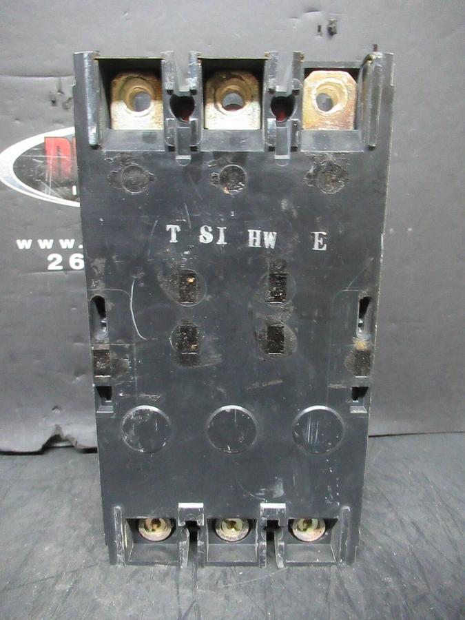 Used WESTINGHOUSE AB DE-ION BREAKER JA3125 125 AMP 600 VAC 3-POLE 4560988G15