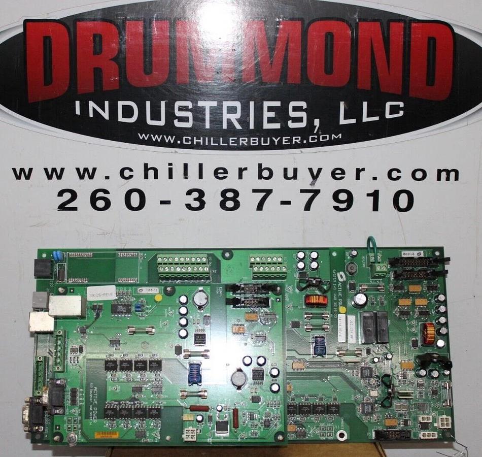Used ACTIVE POWER SYSTEM I/O & DAUGHTER BOARD 30115-03 REV. E 30114 30127-04 30126-E