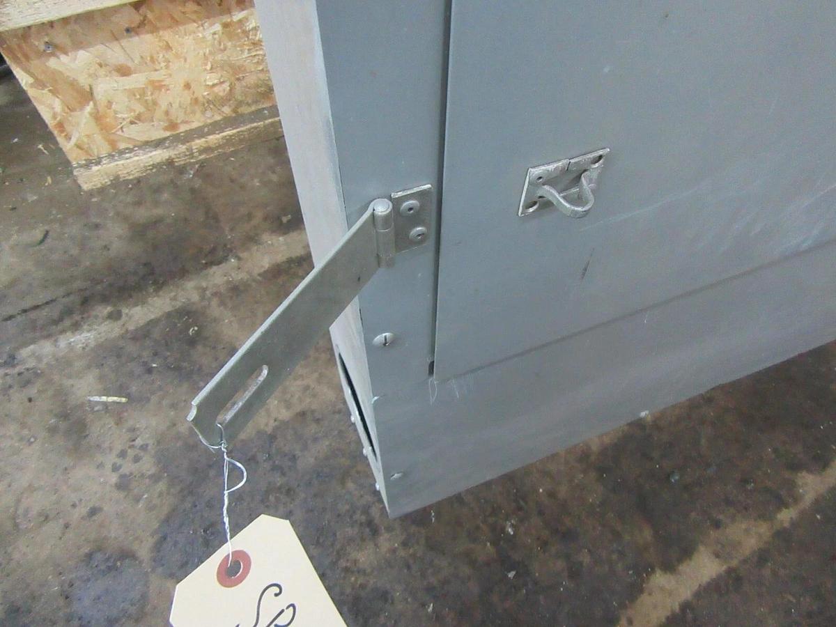 Used 400 AMP SQUARE D I-LINE PANELBOARD PANEL W/ MAIN 3 PH 4 W 600 / 480 VAC E1