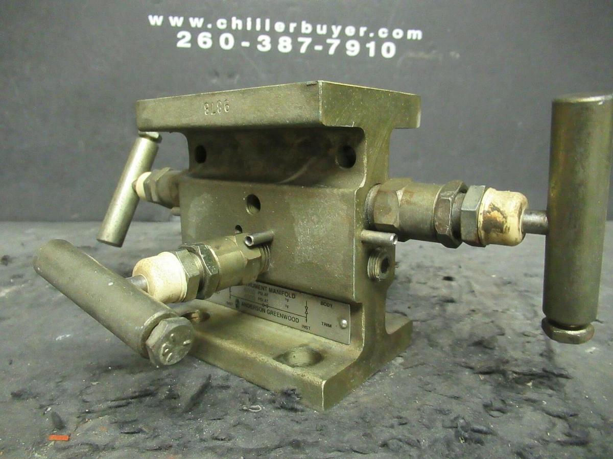 Used ANDERSON GREENWOOD M4AVIC TR68 INSTRUMENT MANIFOLD 4000 - 6000 PSI @ 200 - 500 F