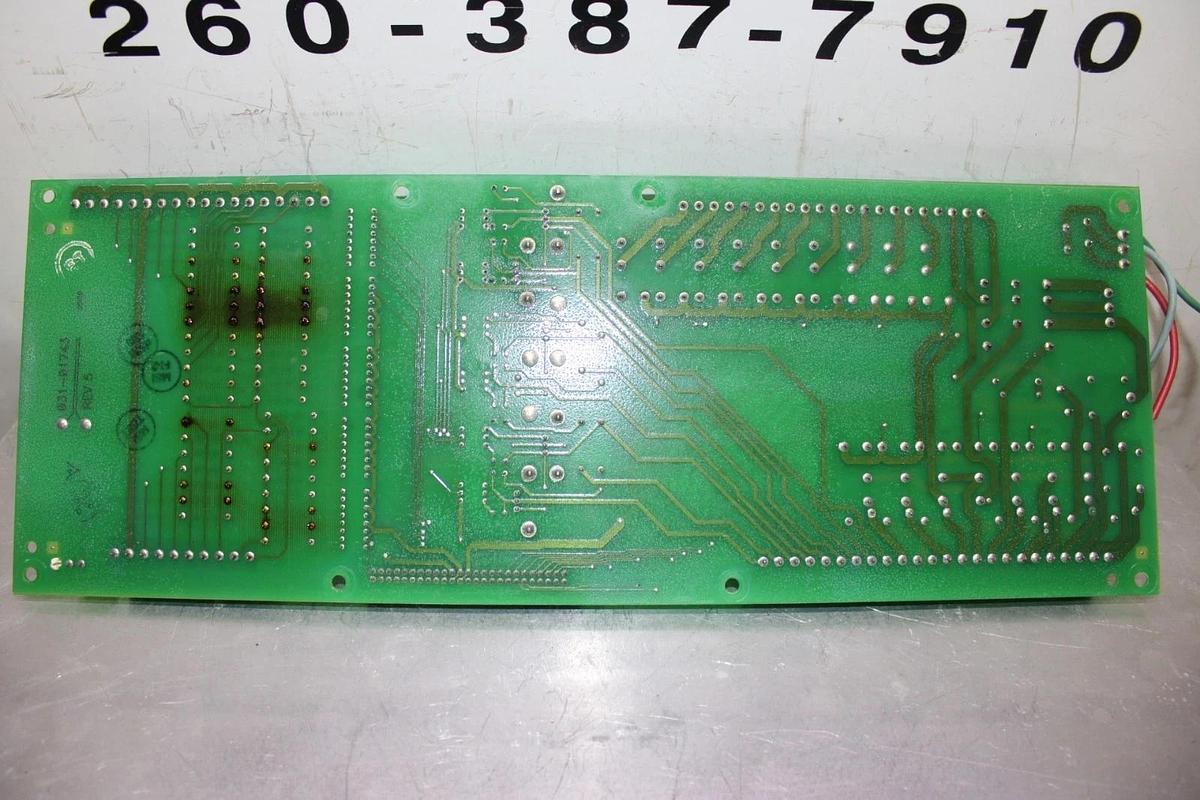 Used YORK CHILLER I/O CIRCUIT BOARD 031-01743-001 REV. A *WARRANTY*