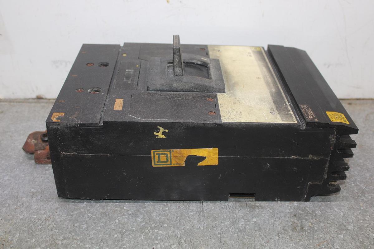 Used SQUARE D I-LINE CIRCUIT BREAKER NA361000 100 AMP 600 VAC 3-POLE