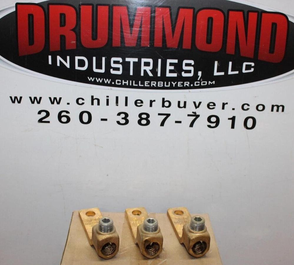 Used LOT OF 3 T&B COPPER TERMINAL LUG 4/0-300 MCM WIRE **WARRANTY**