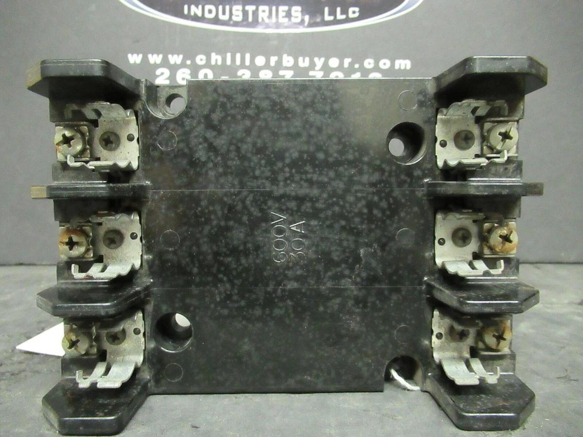Used MARATHON FUSE HOLDER 6FS30A3SP FOR 30 AMP 600 V FUSES **WARRANTY**