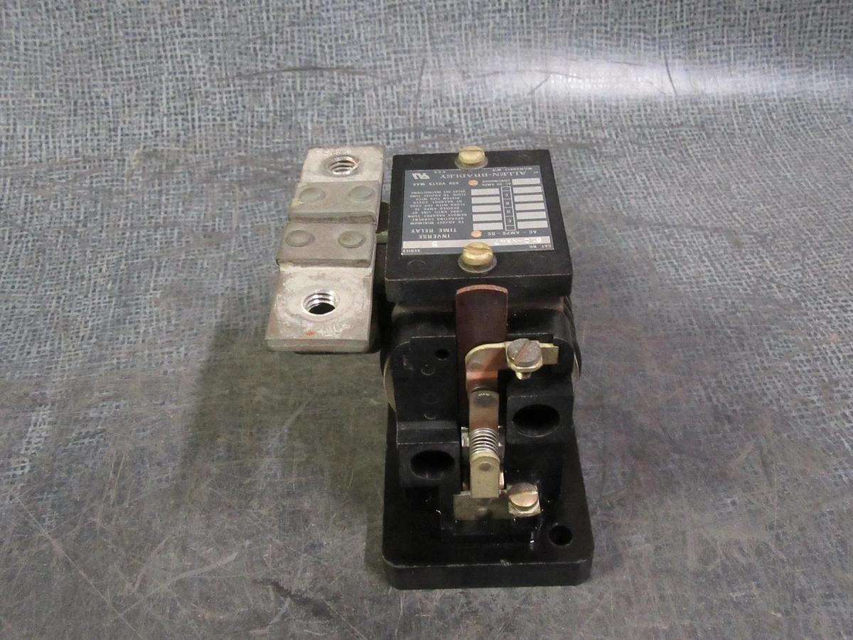 Used ALLEN-BRADLEY INVERSE TIME RELAY 810-NX47 **WARRANTY INCLUDED**